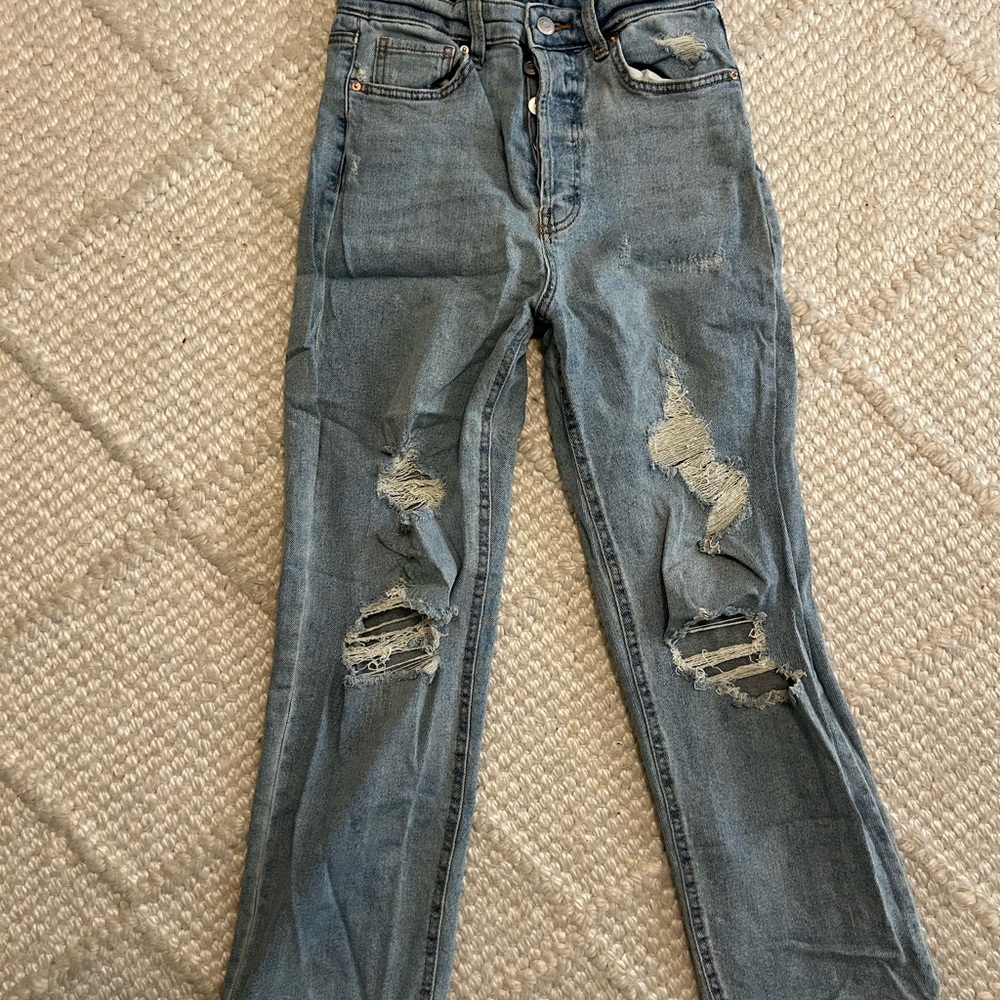 Wild Fable Light Blue Distressed Skinny Jeans